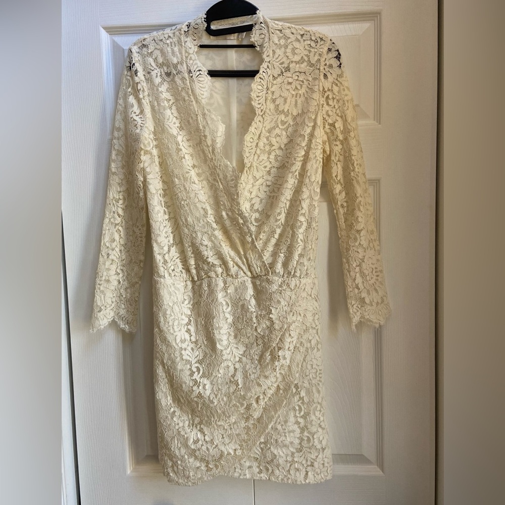 Zimmermann Ivory Lace Dress